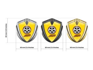 Car Logo Badges Universal Shiny Metal Logo